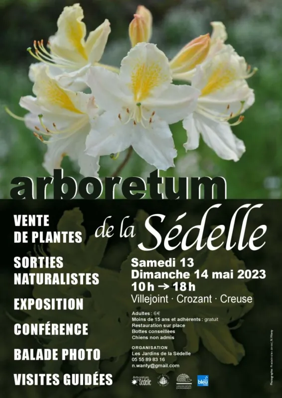 13 &amp; 14 mai 2023, Fête des plantes rares de la Sedelle, Crozant (23) Visuel